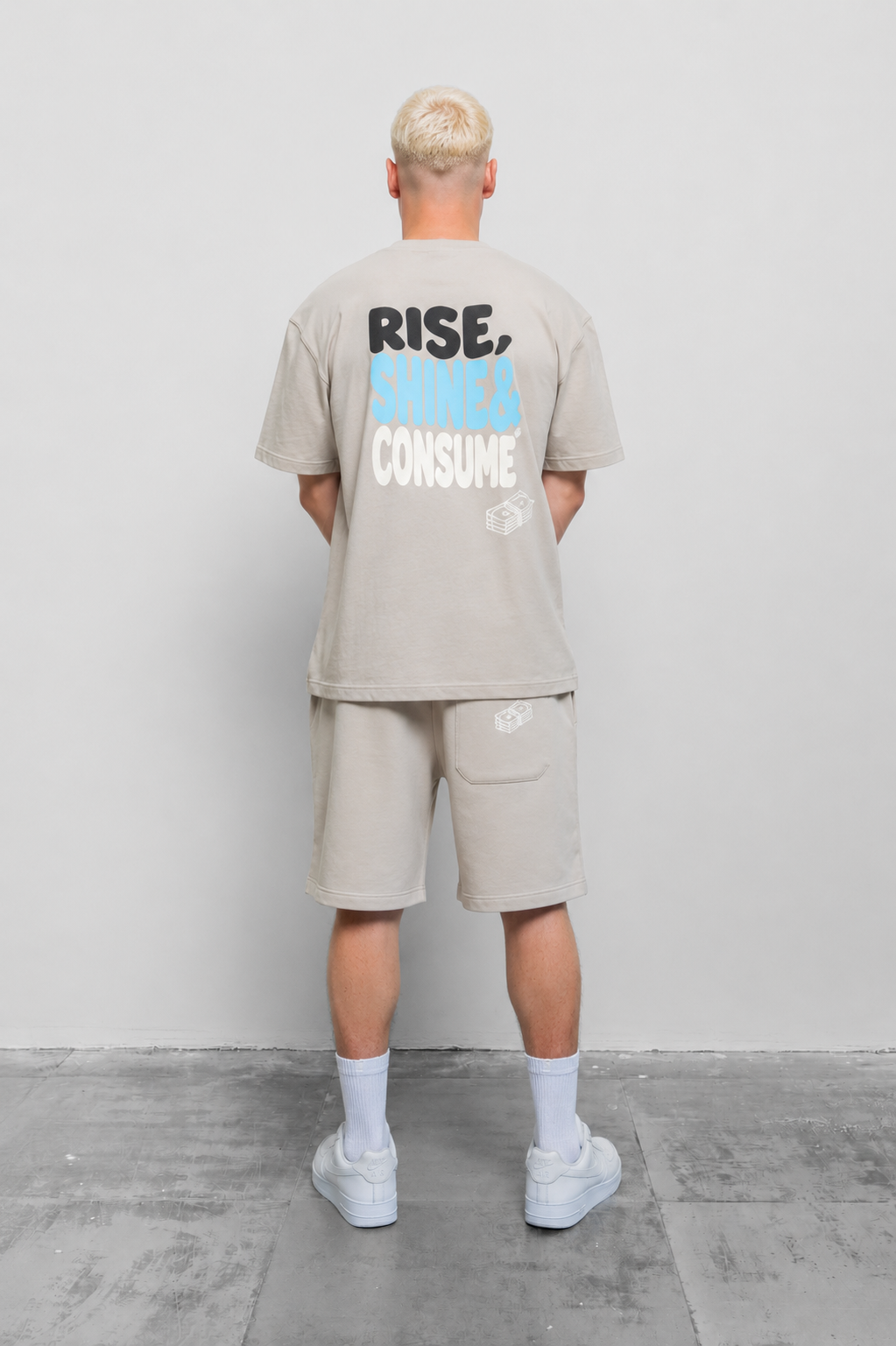 GREY RISE SHORTS