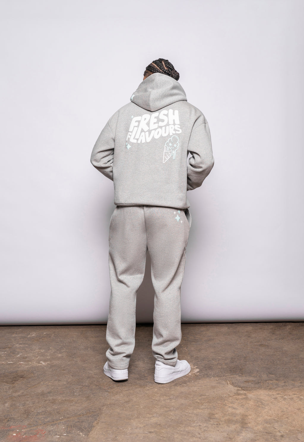 GREY MARL FRESH FLAVOURS JOGGER