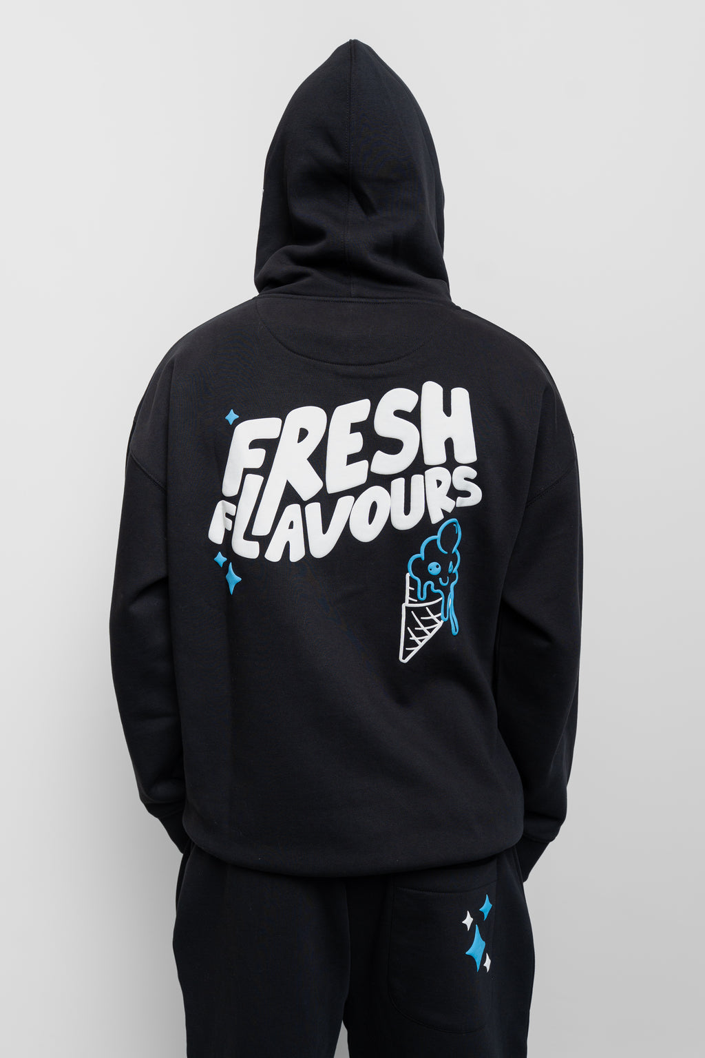 BLACK FRESH FLAVOURS HOODIE