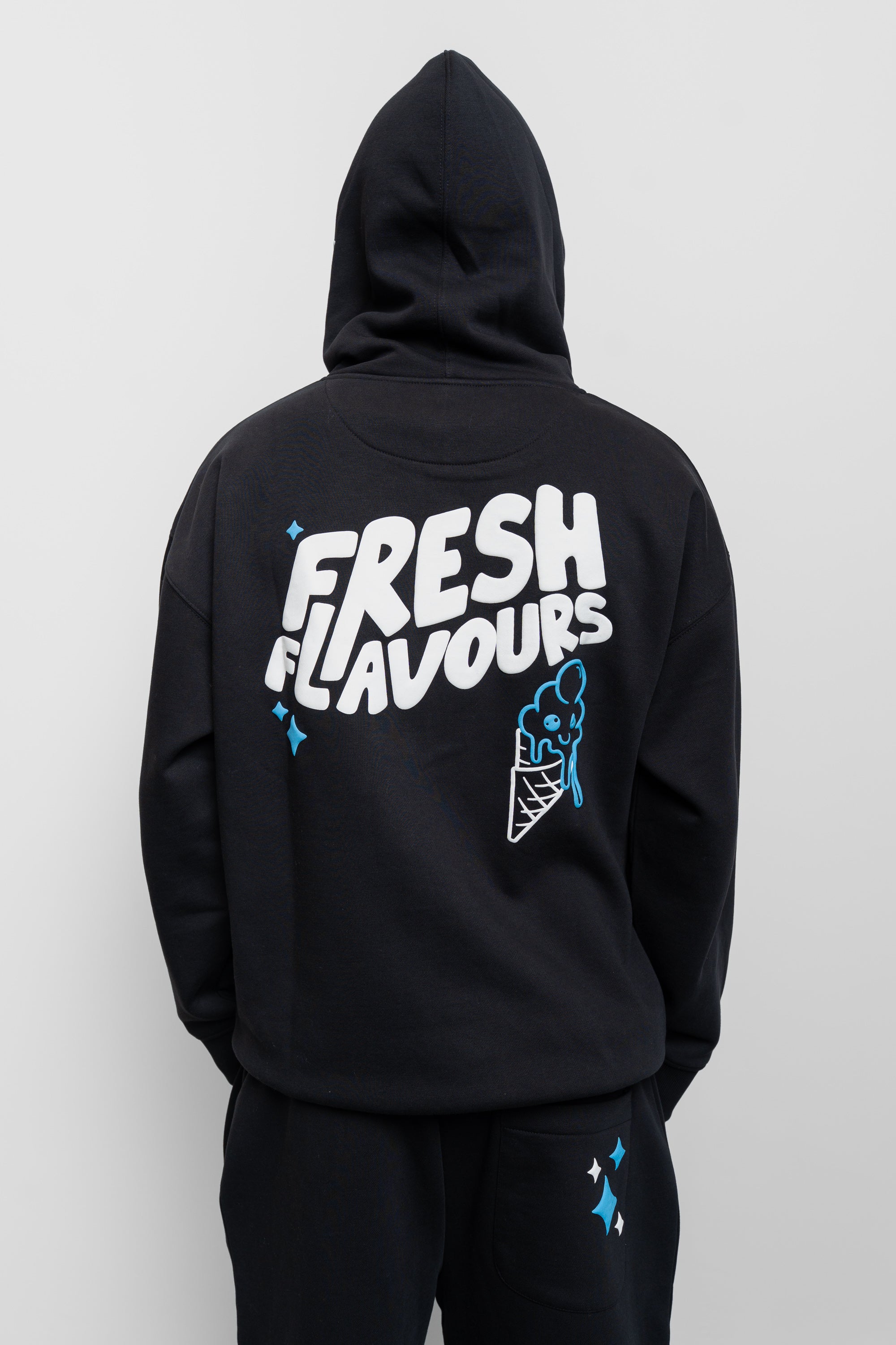BLACK FRESH FLAVOURS HOODIE