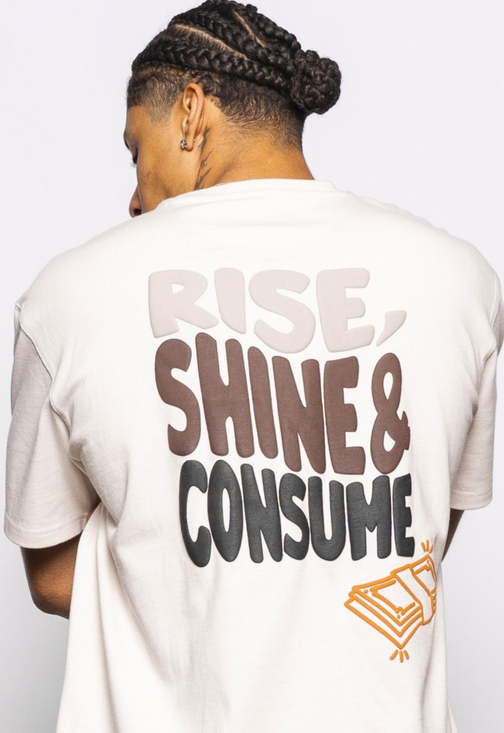 ECRU RISE TEE