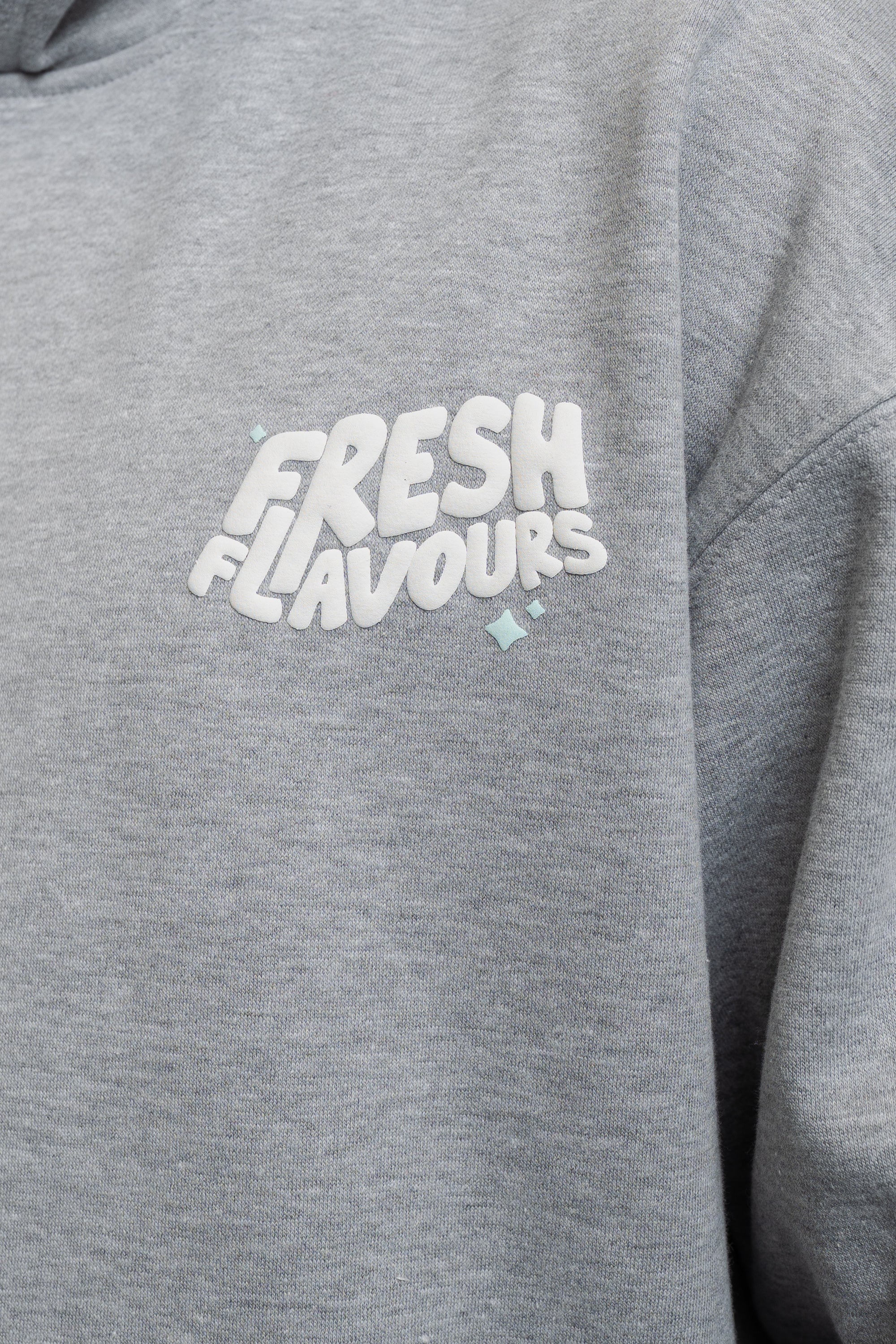 GREY MARL FRESH FLAVOURS HOODIE