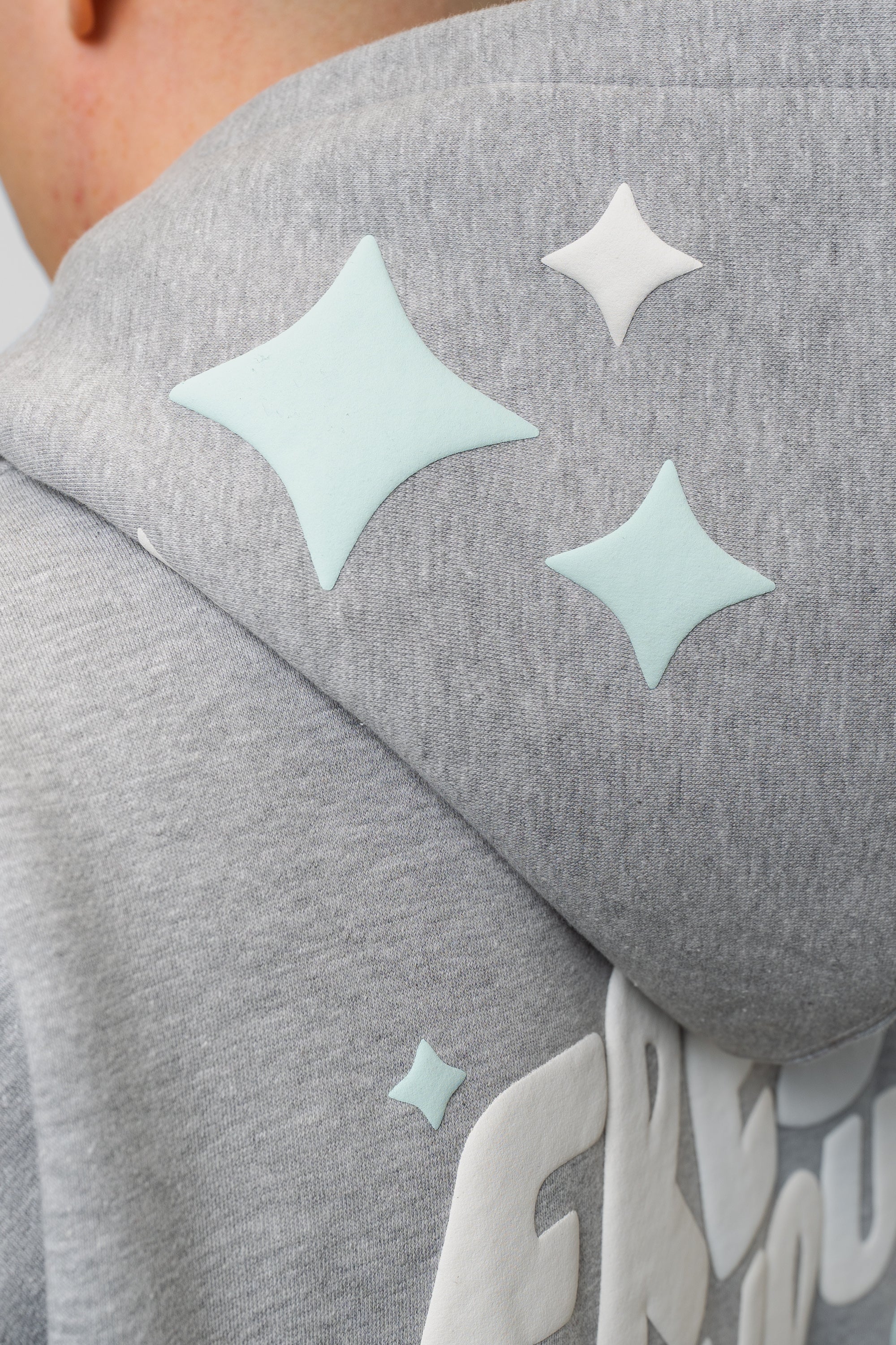 GREY MARL FRESH FLAVOURS HOODIE