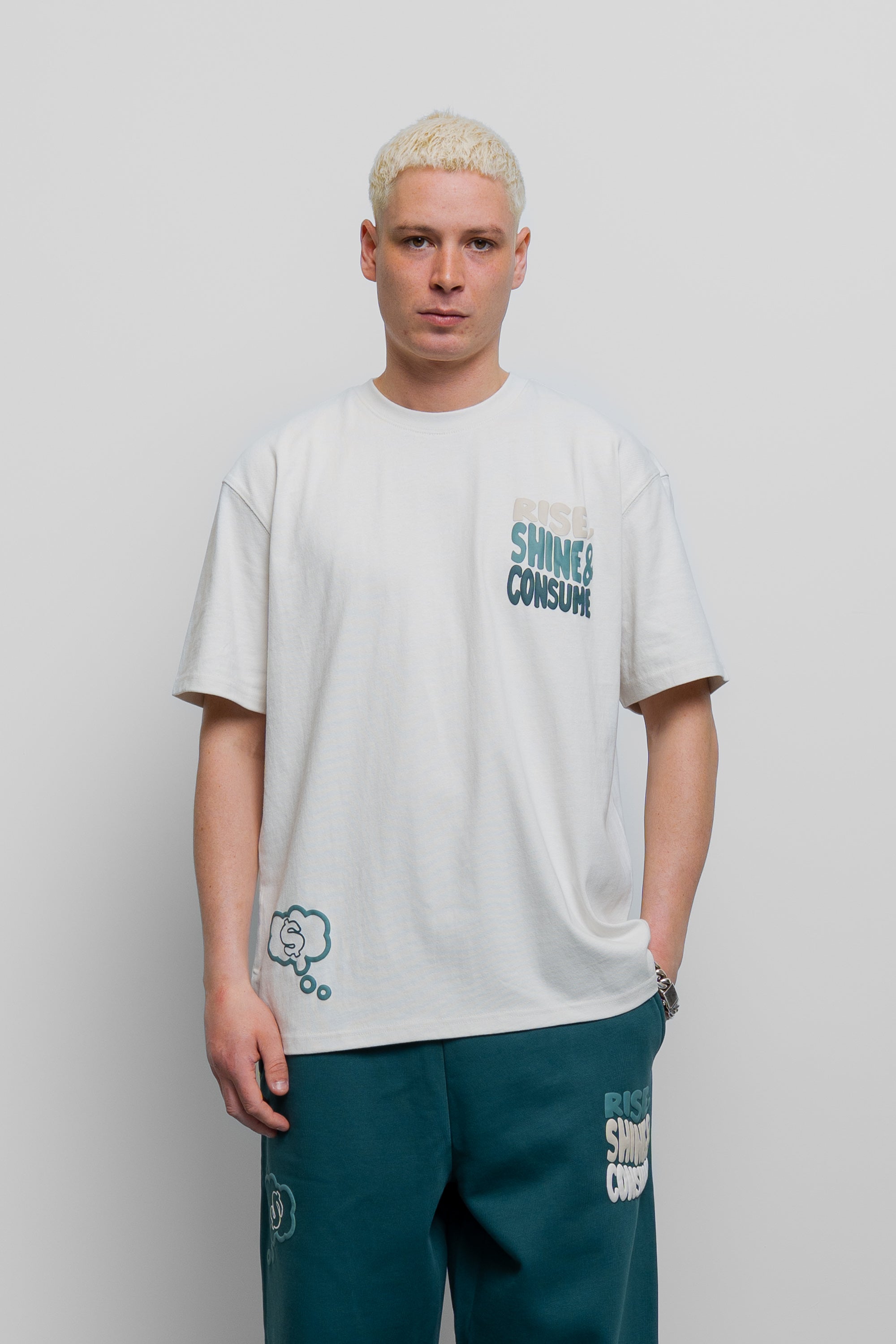 ECRU RISE TEE