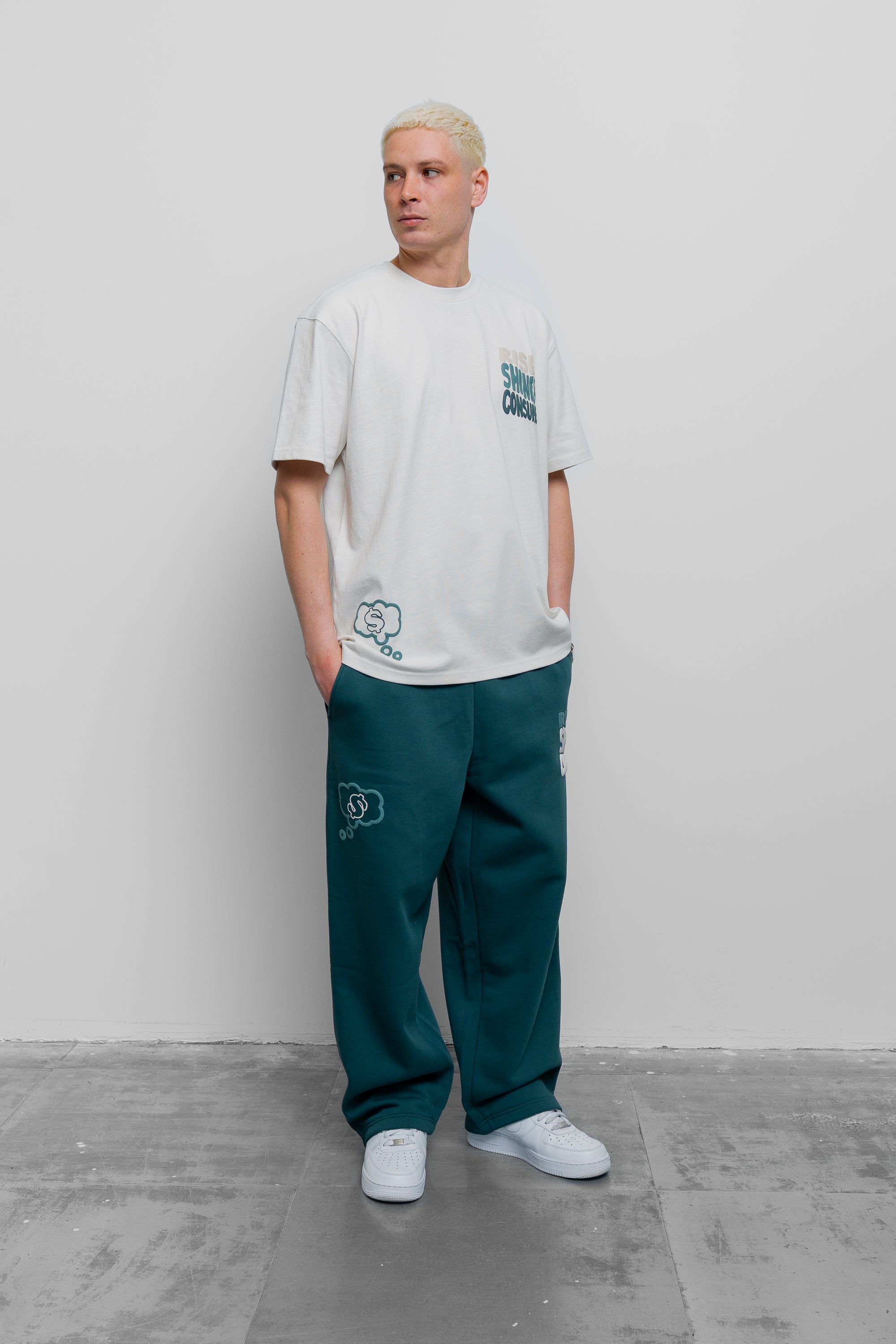ECRU RISE TEE