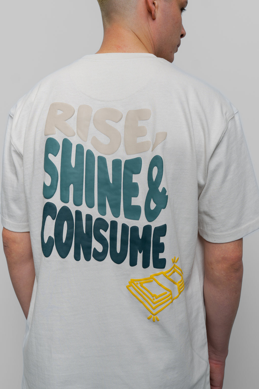 ECRU RISE TEE