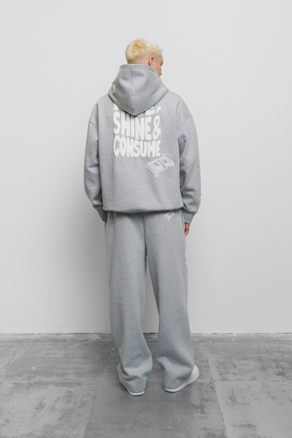 GREY MARL RISE JOGGER