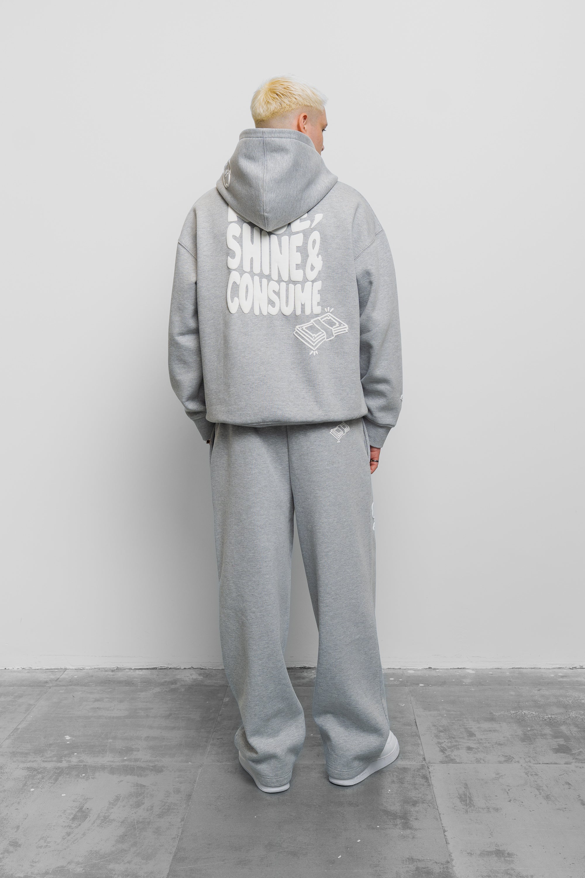 GREY MARL RISE JOGGER