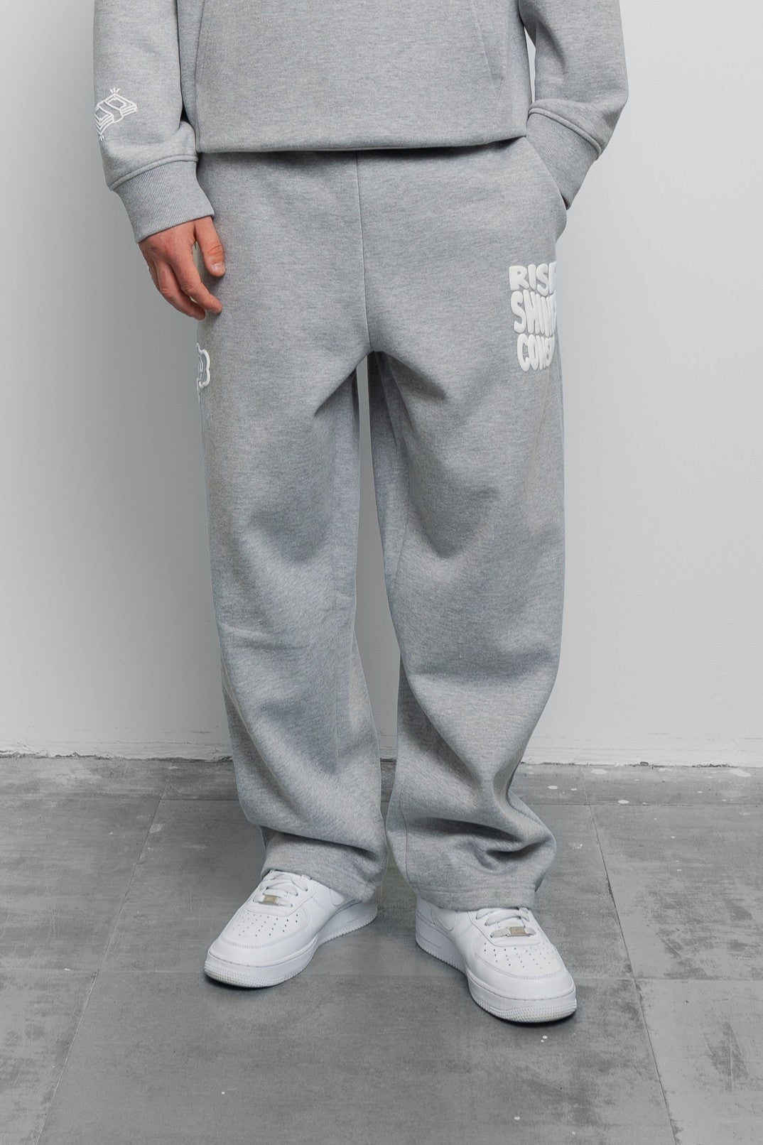 GREY MARL RISE JOGGER