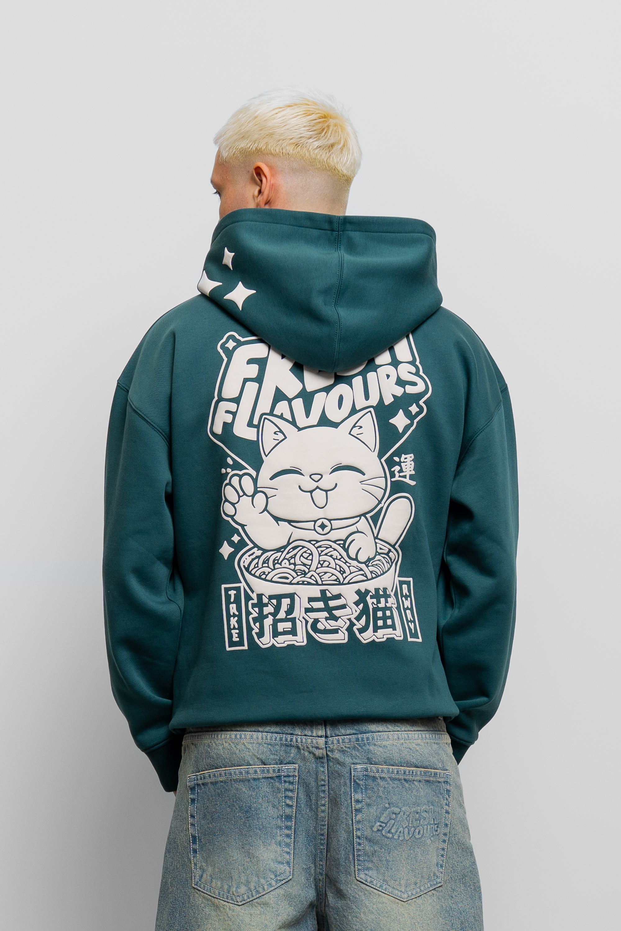 GREEN RAMEN HOODIE