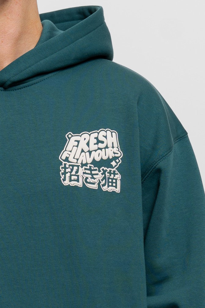 GREEN RAMEN HOODIE