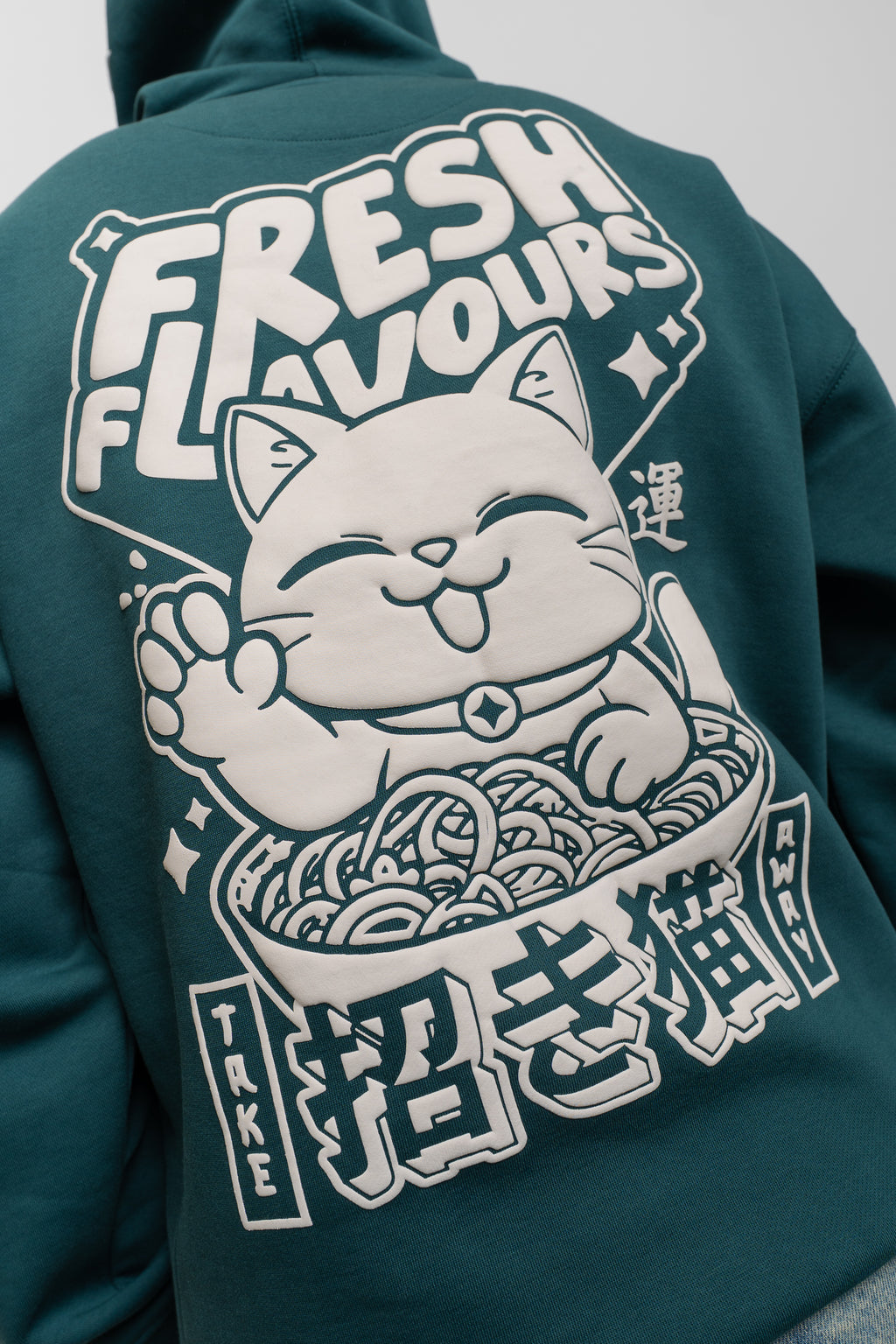 GREEN RAMEN HOODIE