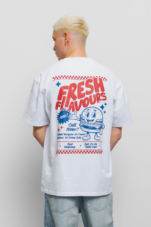 Diner T-Shirt - White