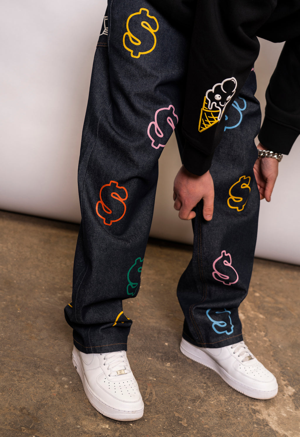 INDIGO RAW JEAN DOLLAR