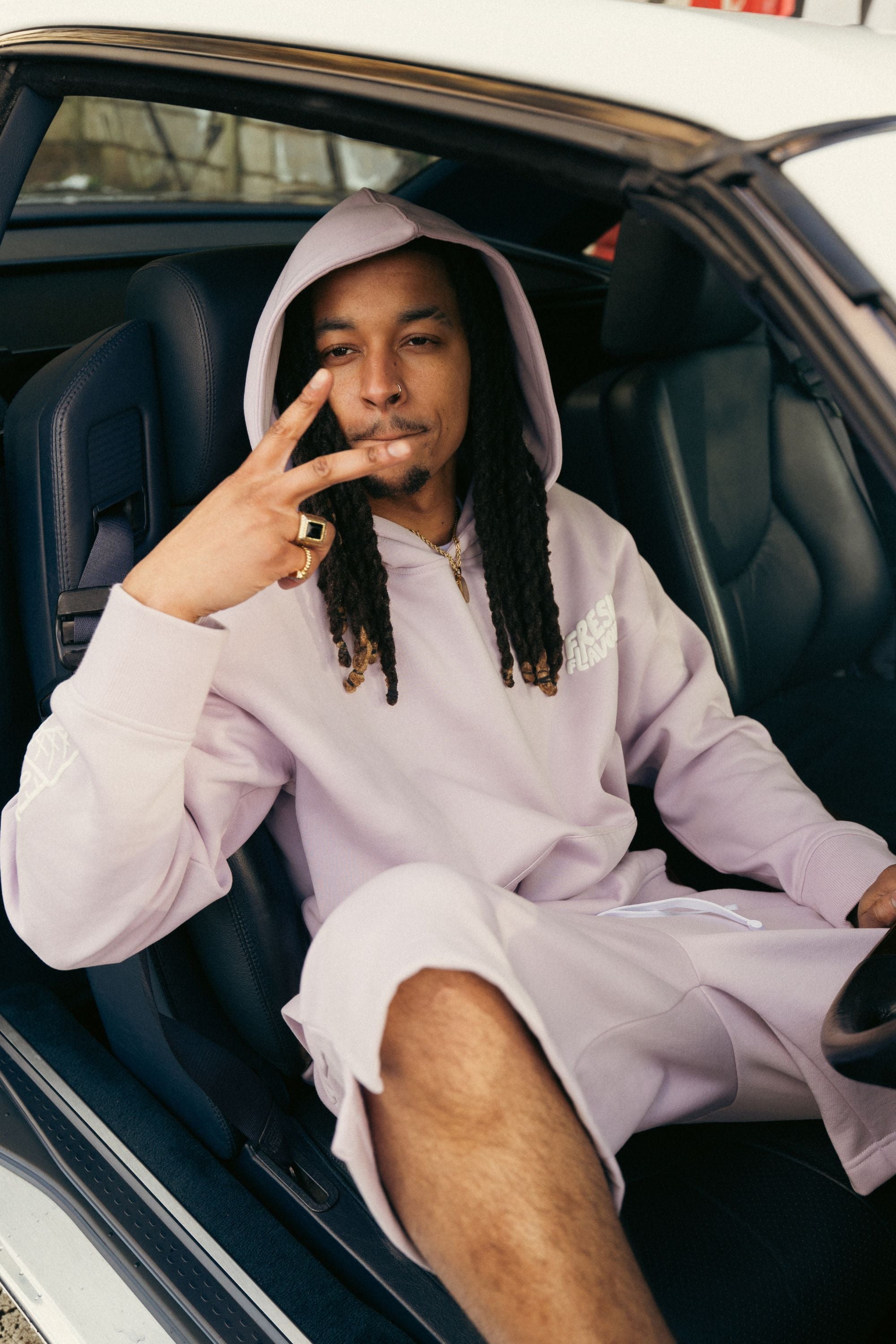 LILAC FRESH FLAVOURS HOODIE