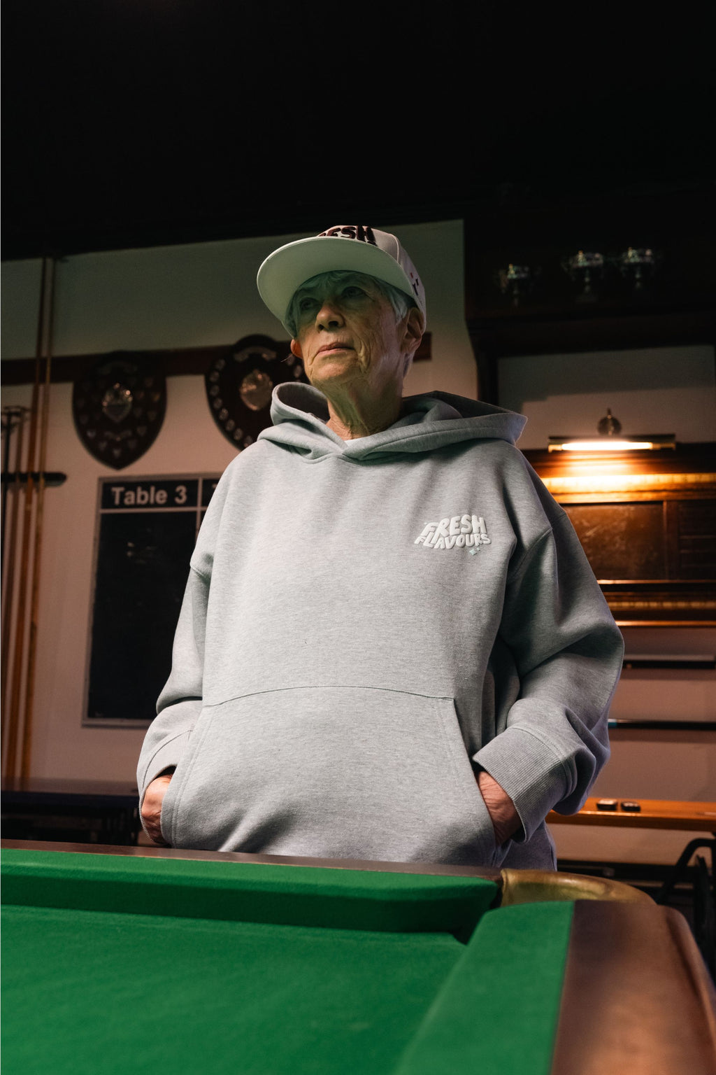 GREY MARL FRESH FLAVOURS HOODIE