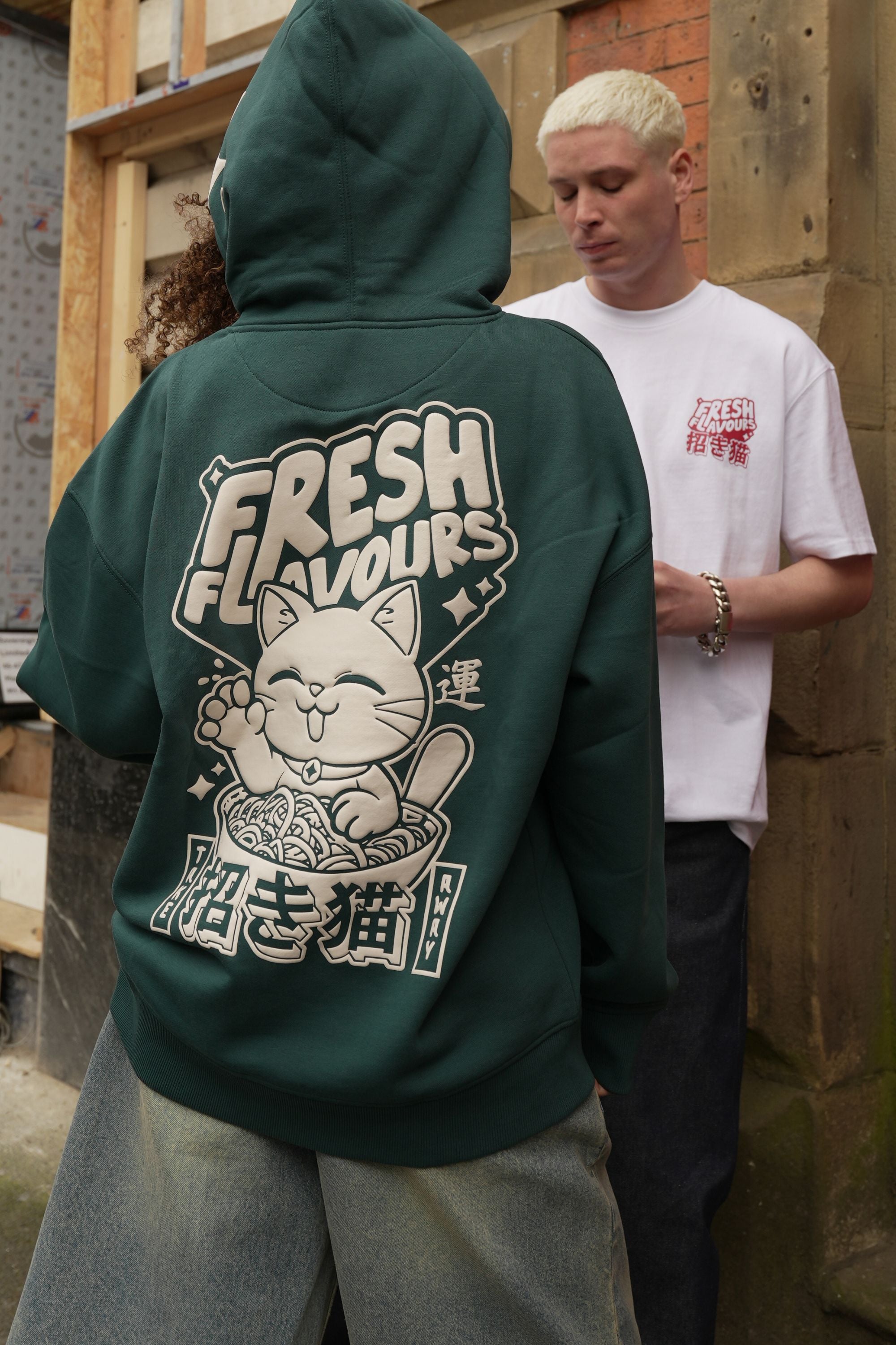 GREEN RAMEN HOODIE