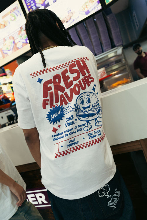 Diner T-Shirt - White