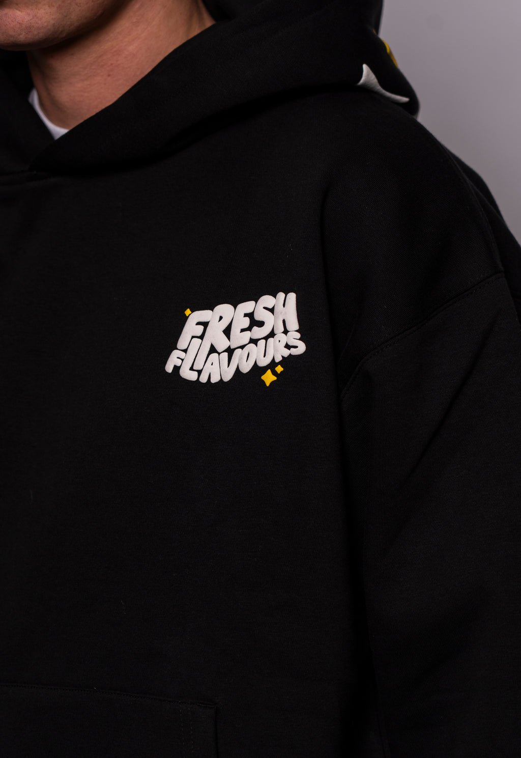 BLACK FRESH FLAVOURS HOODIE
