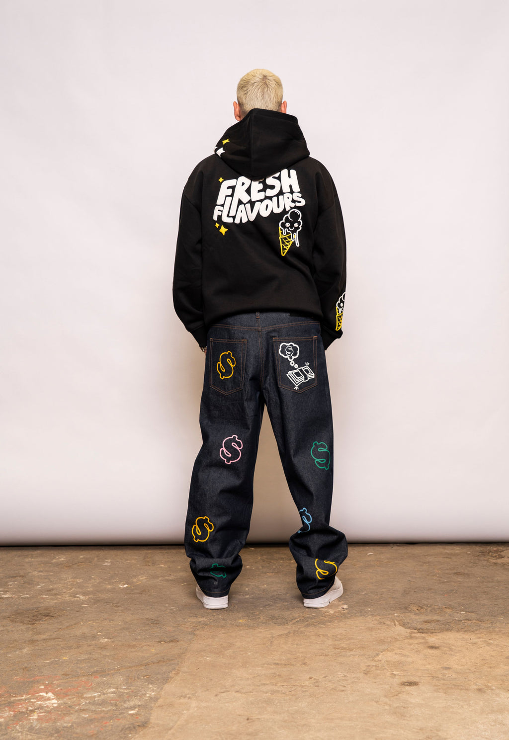 INDIGO RAW JEAN DOLLAR