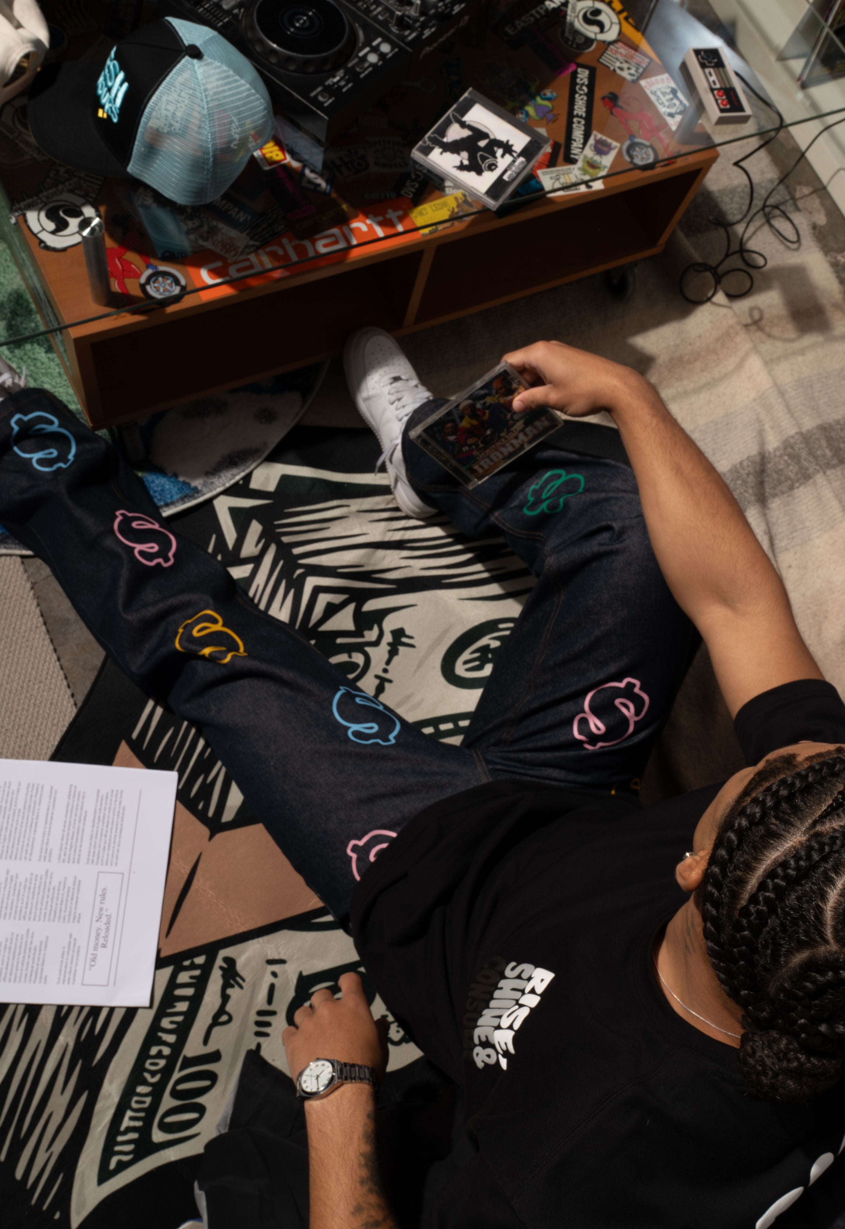 INDIGO RAW JEAN DOLLAR